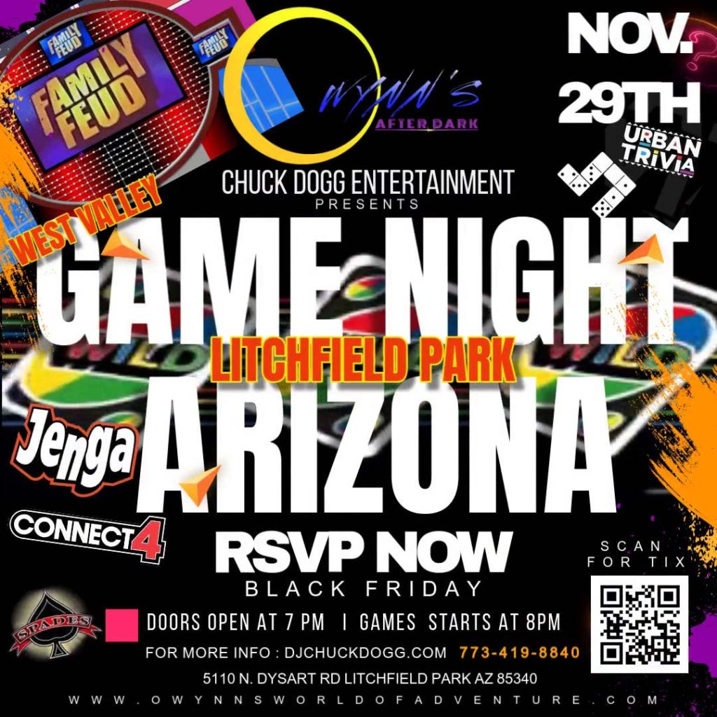 Owynn's After Dark | Game Night Arizona | Owynn's World of Adventure